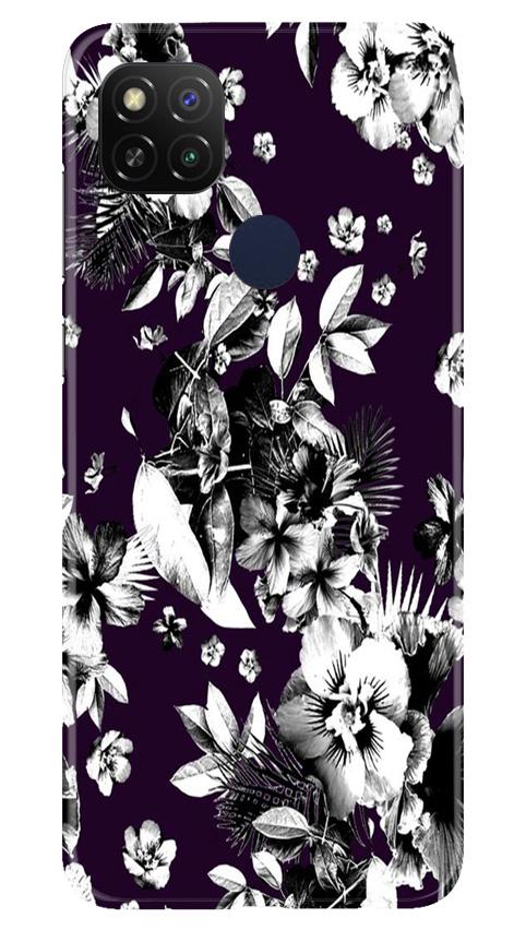 white flowers Case for Poco C31