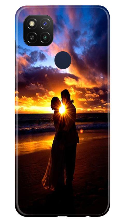 Couple Sea shore Case for Poco C31