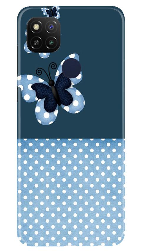 White dots Butterfly Case for Poco C31