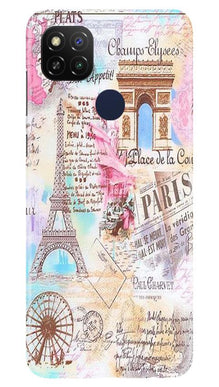 Paris Eiftel Tower Mobile Back Case for Poco C31 (Design - 54)
