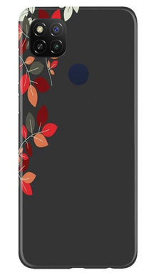 Grey Background Mobile Back Case for Poco C31 (Design - 71)