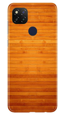 Wooden Look Mobile Back Case for Poco C31  (Design - 111)