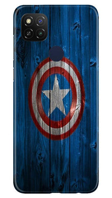 Captain America Superhero Mobile Back Case for Poco C31  (Design - 118)