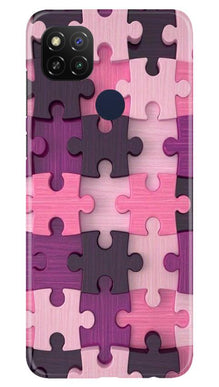 Puzzle Mobile Back Case for Poco C31 (Design - 199)