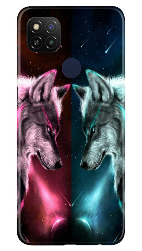 Wolf fight Case for Poco C31 (Design No. 221)