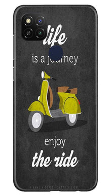Life is a Journey Mobile Back Case for Poco C31 (Design - 261)