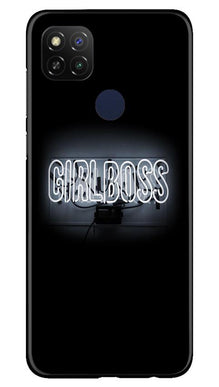 Girl Boss Black Mobile Back Case for Poco C31 (Design - 268)