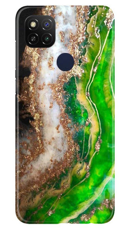 Marble Texture Mobile Back Case for Poco C31 (Design - 307)