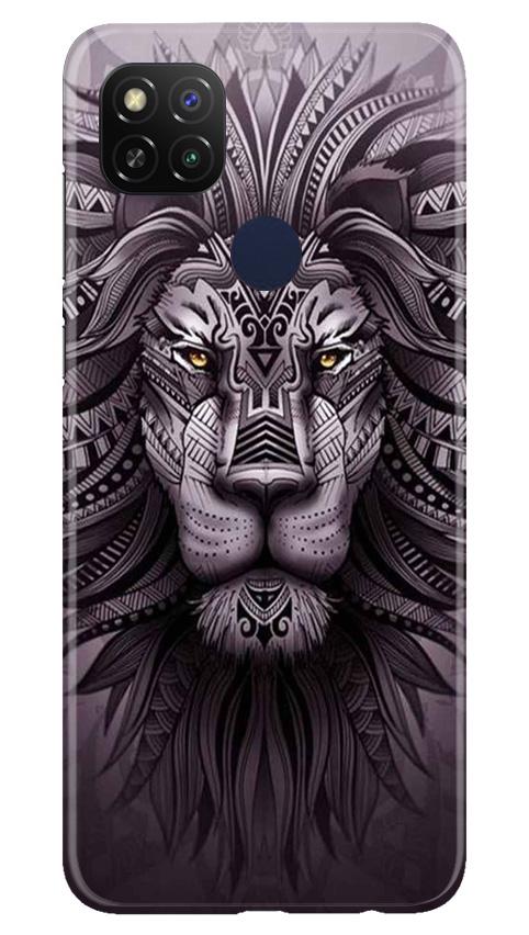 Lion Mobile Back Case for Poco C31 (Design - 315)