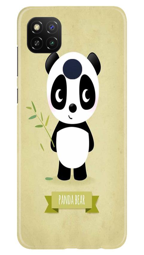 Panda Bear Mobile Back Case for Poco C31 (Design - 317)