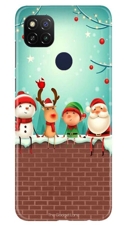 Santa Claus Mobile Back Case for Poco C31 (Design - 334)