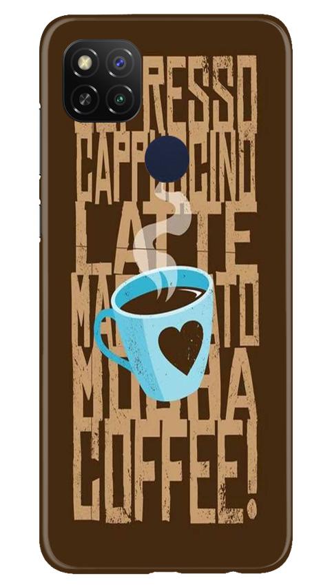 Love Coffee Mobile Back Case for Poco C31 (Design - 351)