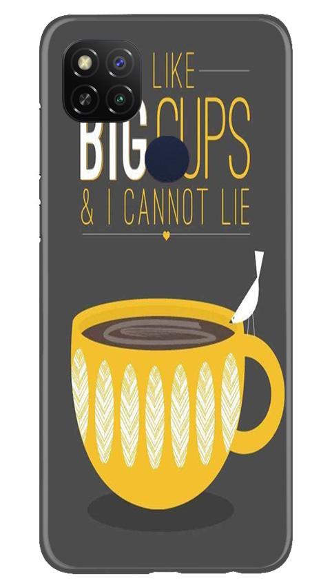 Big Cups Coffee Mobile Back Case for Poco C31 (Design - 352)