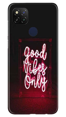 Good Vibes Only Mobile Back Case for Poco C31 (Design - 354)