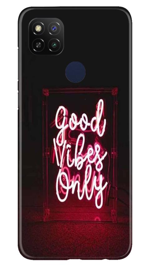 Good Vibes Only Mobile Back Case for Poco C31 (Design - 354)