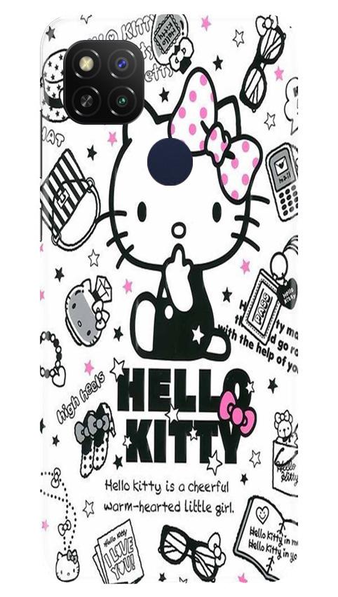 Hello Kitty Mobile Back Case for Poco C31 (Design - 361)
