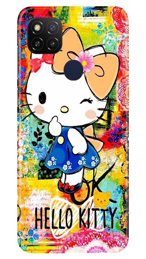 Hello Kitty Mobile Back Case for Poco C31 (Design - 362)