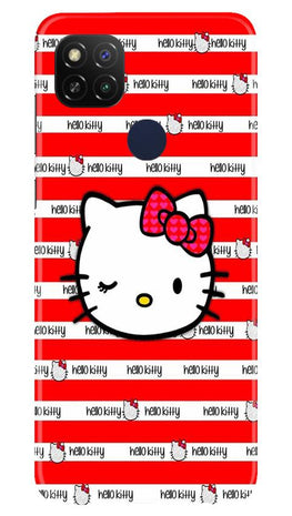 Hello Kitty Mobile Back Case for Poco C31 (Design - 364)