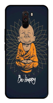 Be Happy Metal Mobile Case for Poco F1
