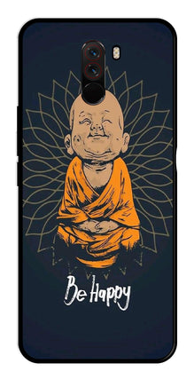Be Happy Metal Mobile Case for Poco F1