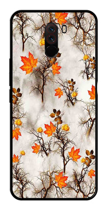 Autumn leaves Metal Mobile Case for Poco F1