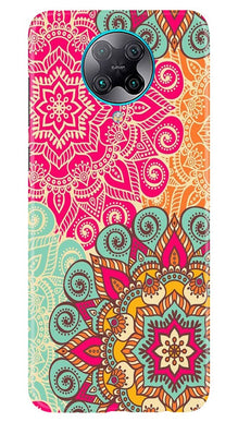 Rangoli art Mobile Back Case for Poco F2 Pro (Design - 6)