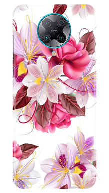 Beautiful flowers Mobile Back Case for Poco F2 Pro (Design - 23)