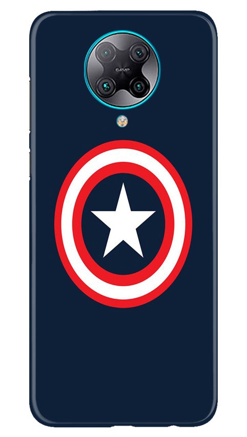 Captain America Case for Poco F2 Pro