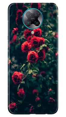 Red Rose Mobile Back Case for Poco F2 Pro (Design - 66)