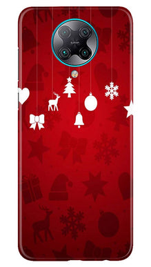 Christmas Mobile Back Case for Poco F2 Pro (Design - 78)