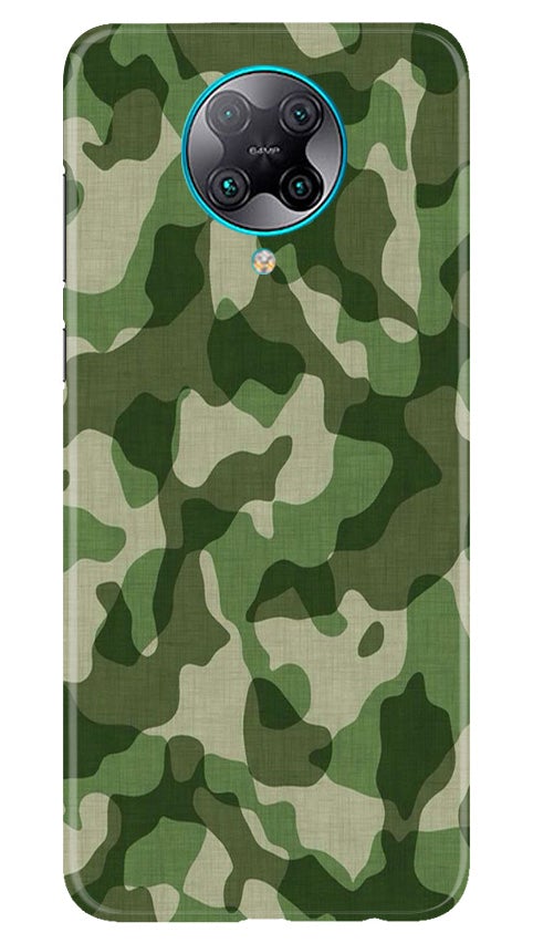 Army Camouflage Case for Poco F2 Pro(Design - 106)
