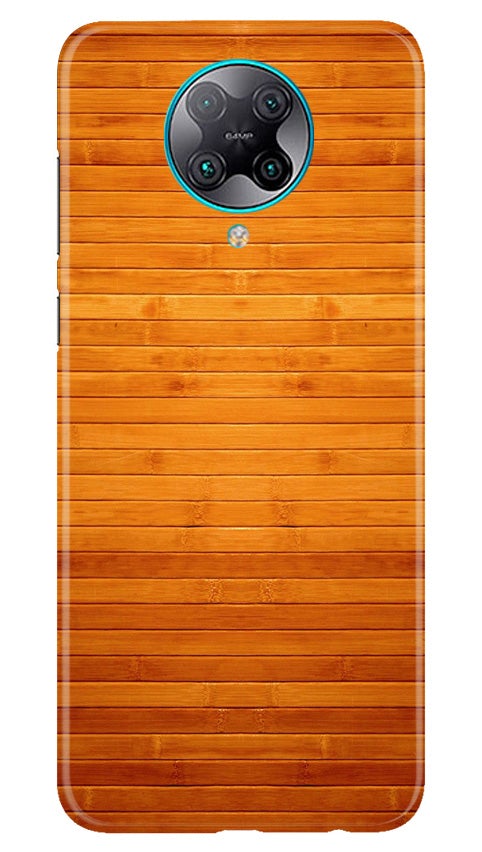 Wooden Look Case for Poco F2 Pro  (Design - 111)