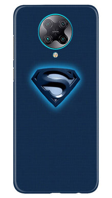 Superman Superhero Mobile Back Case for Poco F2 Pro  (Design - 117)