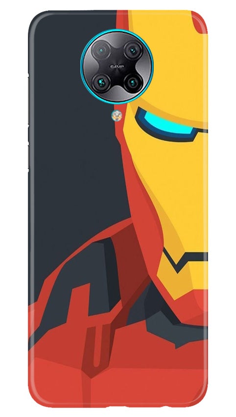 Iron Man Superhero Case for Poco F2 Pro  (Design - 120)
