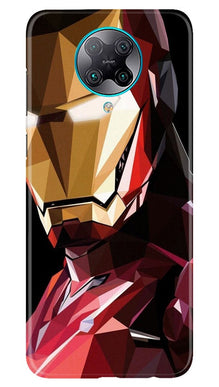 Iron Man Superhero Mobile Back Case for Poco F2 Pro  (Design - 122)
