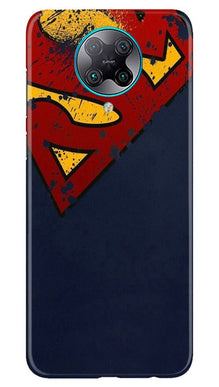 Superman Superhero Mobile Back Case for Poco F2 Pro  (Design - 125)