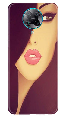 Girlish Mobile Back Case for Poco F2 Pro  (Design - 130)