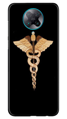 Doctor Logo Mobile Back Case for Poco F2 Pro  (Design - 134)