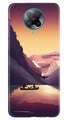 Mountains Boat Case for Poco F2 Pro (Design - 181)