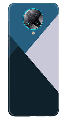 Blue Shades Mobile Back Case for Poco F2 Pro (Design - 188)