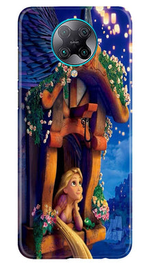 Cute Girl Mobile Back Case for Poco F2 Pro (Design - 198)