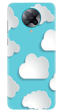 Clouds Mobile Back Case for Poco F2 Pro (Design - 210)
