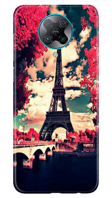 Eiffel Tower Mobile Back Case for Poco F2 Pro (Design - 212)