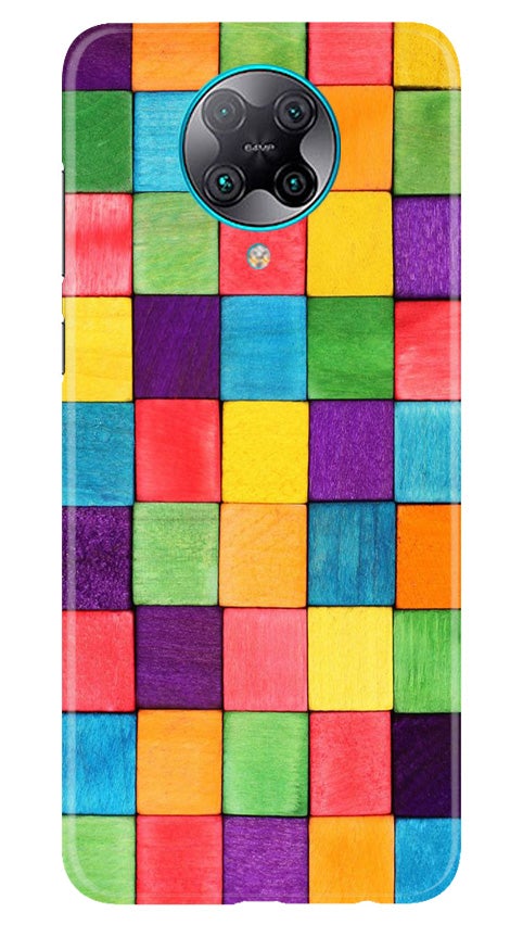 Colorful Square Case for Poco F2 Pro (Design No. 218)