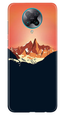 Mountains Mobile Back Case for Poco F2 Pro (Design - 227)