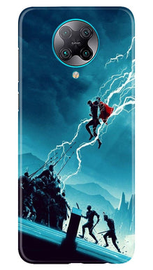 Thor Avengers Mobile Back Case for Poco F2 Pro (Design - 243)