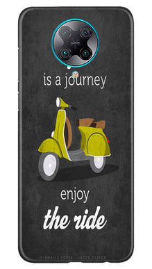 Life is a Journey Mobile Back Case for Poco F2 Pro (Design - 261)