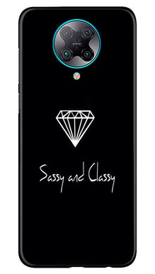 Sassy and Classy Mobile Back Case for Poco F2 Pro (Design - 264)