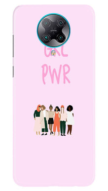 Girl Power Mobile Back Case for Poco F2 Pro (Design - 267)