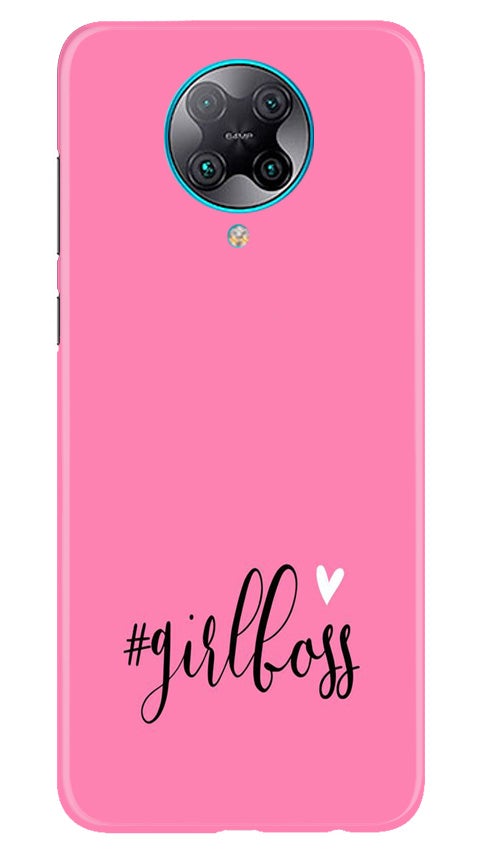 Girl Boss Pink Case for Poco F2 Pro (Design No. 269)